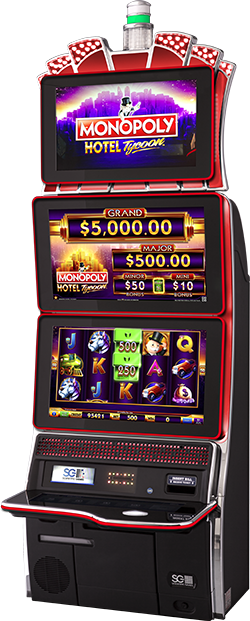 MONOPOLY Hotel Tycoon Cabinet